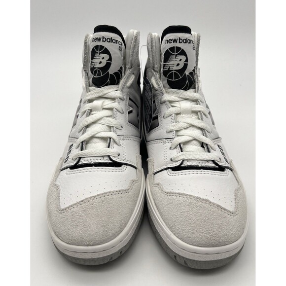 New Balance 650R High Top Shoes Mens US Sz 9.5 Women Sz 11 ,Black White BB650RWH main image 5